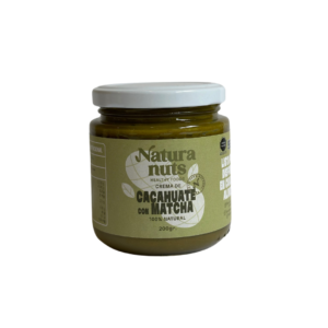 Crema de Cacahuate con Matcha